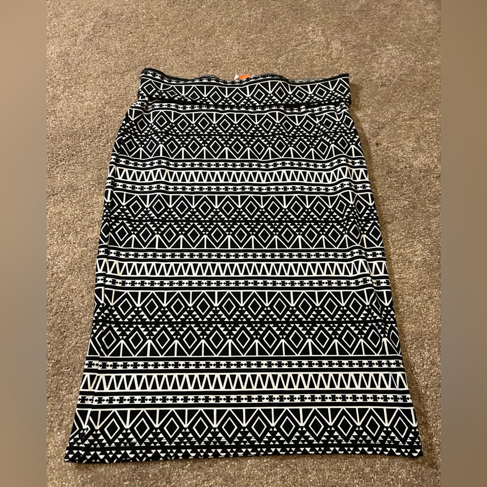 Women’s Geometric Pencil Skirt